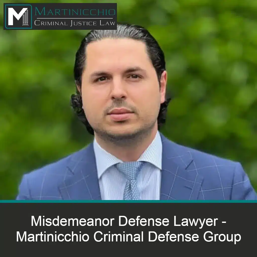 misdemeanor defense lawyer pennsylvania martinicchio criminal justice law