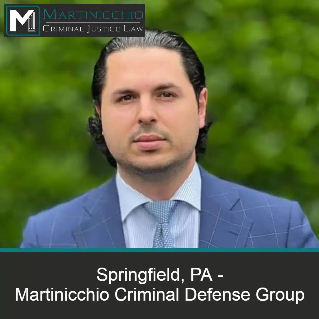 springfield pa martinicchio criminal justice law